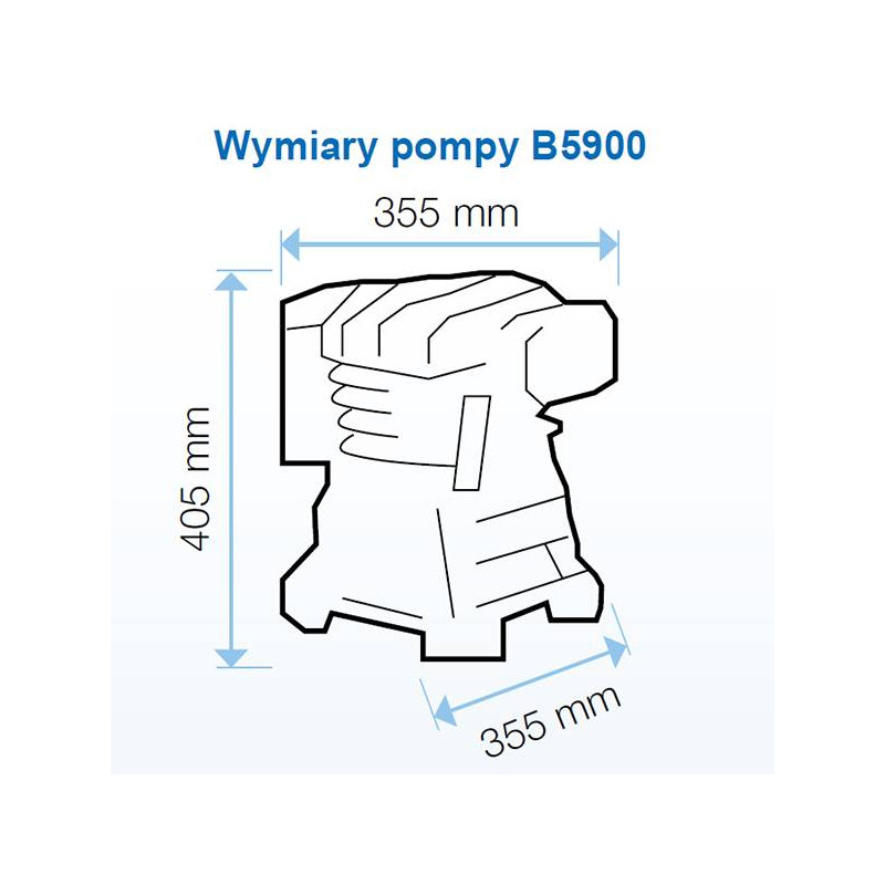 Kompresor tłokowy PRO ABAC B5900B 270 FT5,5 4116019781 Kompresor tłokowy PRO ABAC B5900B 270 FT5,5 4116019781