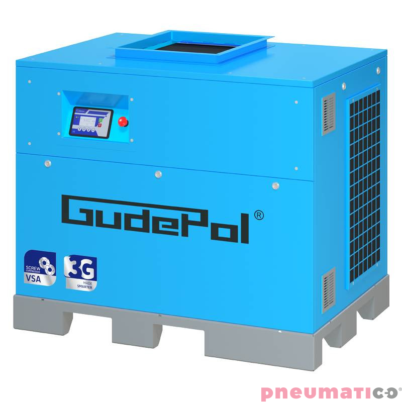 Kompresor śrubowy Gudepol VSA9-3G 18,5/08