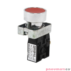 Zaw&oacute;r ręczny przycisk - sprężyna 3/2 NC PNEUMAX