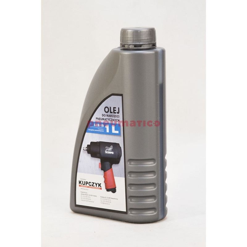 Olej do narzędzi pneumatycznych TEDEX LUX10 - 1 litr Olej do narzędzi pneumatycznych TEDEX LUX10 - 1 litr