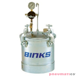 Zbiornik ciśnieniowy do natrysku 83C-211 - 10L z mieszadłem pneumatycznym BINKS