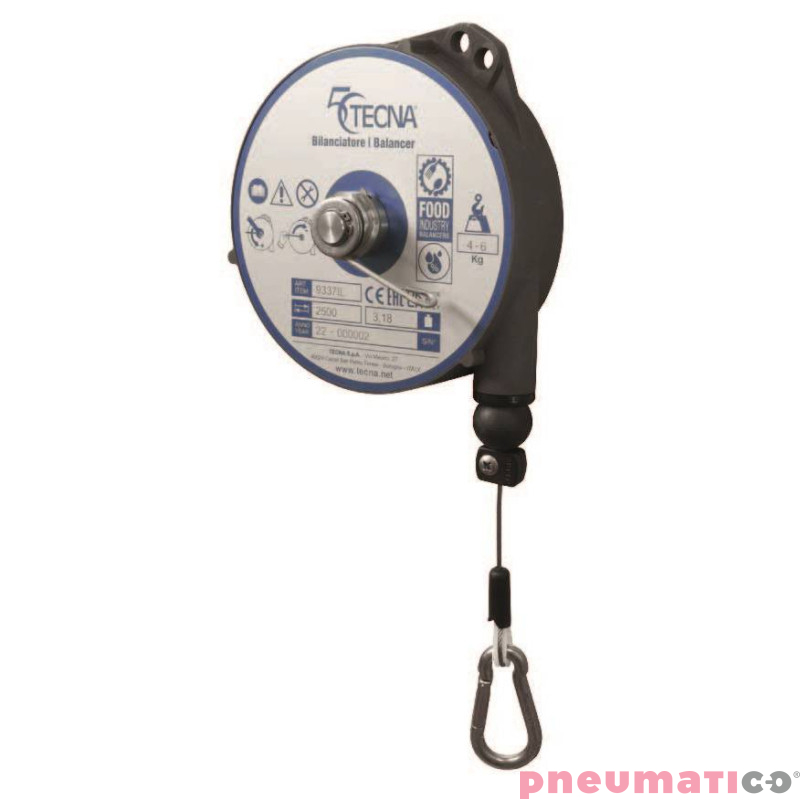 Balanser linkowy TECNA 9337IL 4-6 kg 2500mm