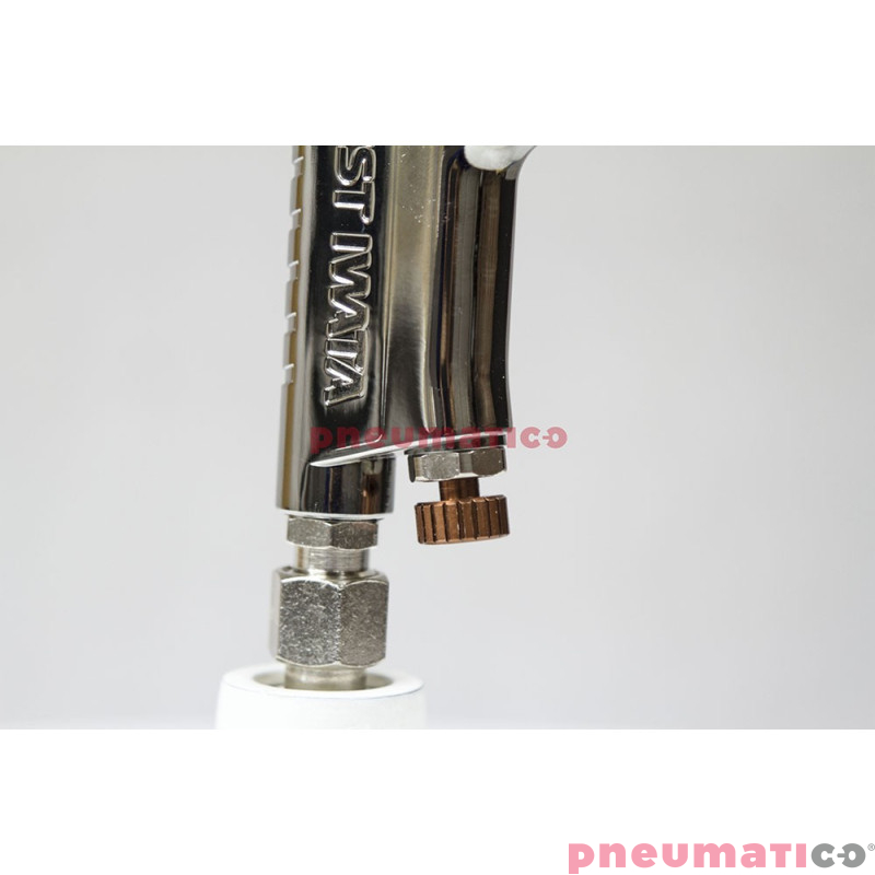 Pistolet lakierniczy Iwata High T.E.C. W400 BellAria  LV2   z g&oacute;rnym zbiornikiem