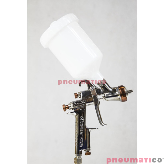 Pistolet lakierniczy Iwata High T.E.C. W400 BellAria  LV2   z g&oacute;rnym zbiornikiem