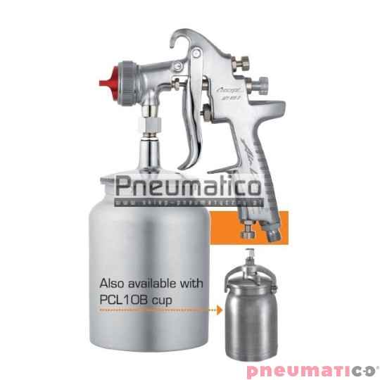 Pistolet lakierniczy IWATA Air Gunsa AZ1 HTE2S Concept dolny zbiornik