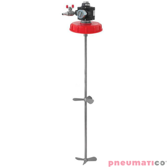 Mieszadło pneumatyczne bezsmarowne na pojemniki MP-1300SS Pneumatico MP-1300 SSBS