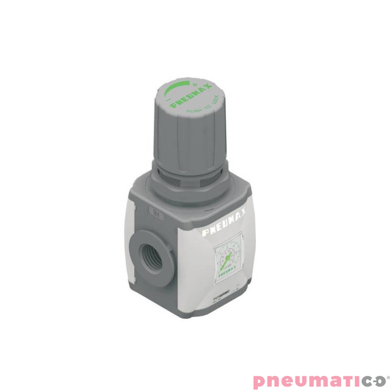 Reduktor z manometrem Pneumax T173BRMB Reduktor z manometrem Pneumax T173BRMB