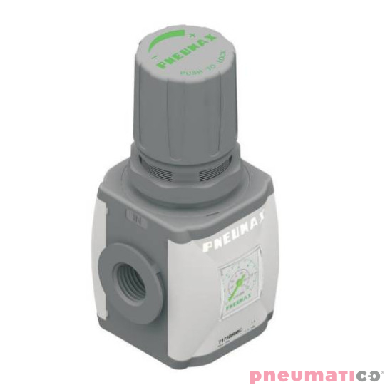 Reduktor z manometrem Pneumax T173BRMD Reduktor z manometrem Pneumax T173BRMD