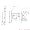Mocowanie Pneumax T171Y