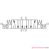 Zaw&oacute;r elektromagnetyczny - cewka - cewka 5/3 PNEUMAX