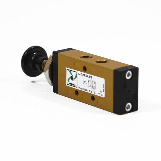 Zaw&oacute;r ręczny - przycisk dwupozycyjny 5/2 PNEUMAX