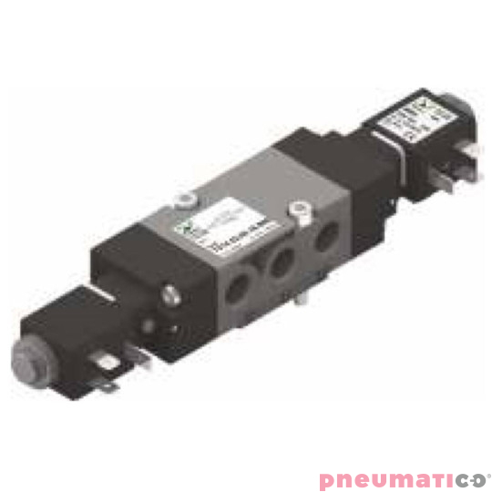 Elektrorozdzielacz bistabilny 5/2 PNEUMAX T514.52.00.35.B05 24 VDC