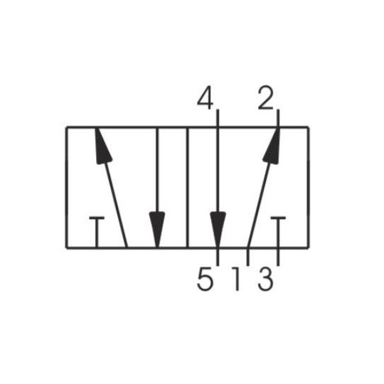 Elektrozawór 5/2 - 4/2 (zestaw uniwersalny) PNEUMAX T514.92.00.35.B58 220V Elektrozawór 5/2 - 4/2 (zestaw uniwersalny) PNEUMAX T514.92.00.35.B58 220V