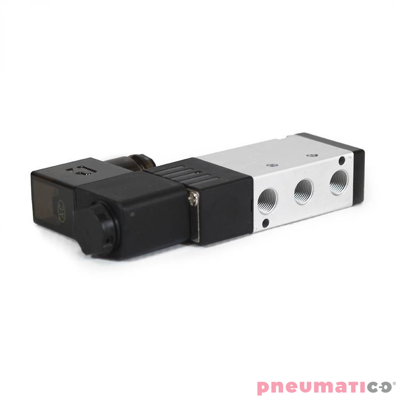 Elektrozaw&oacute;r PNEUMATICO 5/2 G1/8" 230V AC JLE2101-230VAC