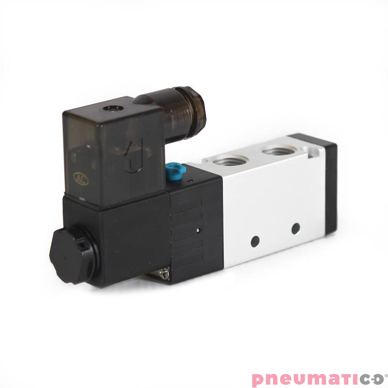 Elektrozaw&oacute;r PNEUMATICO 5/2 G1/4" 230V AC JLE4101-230VAC