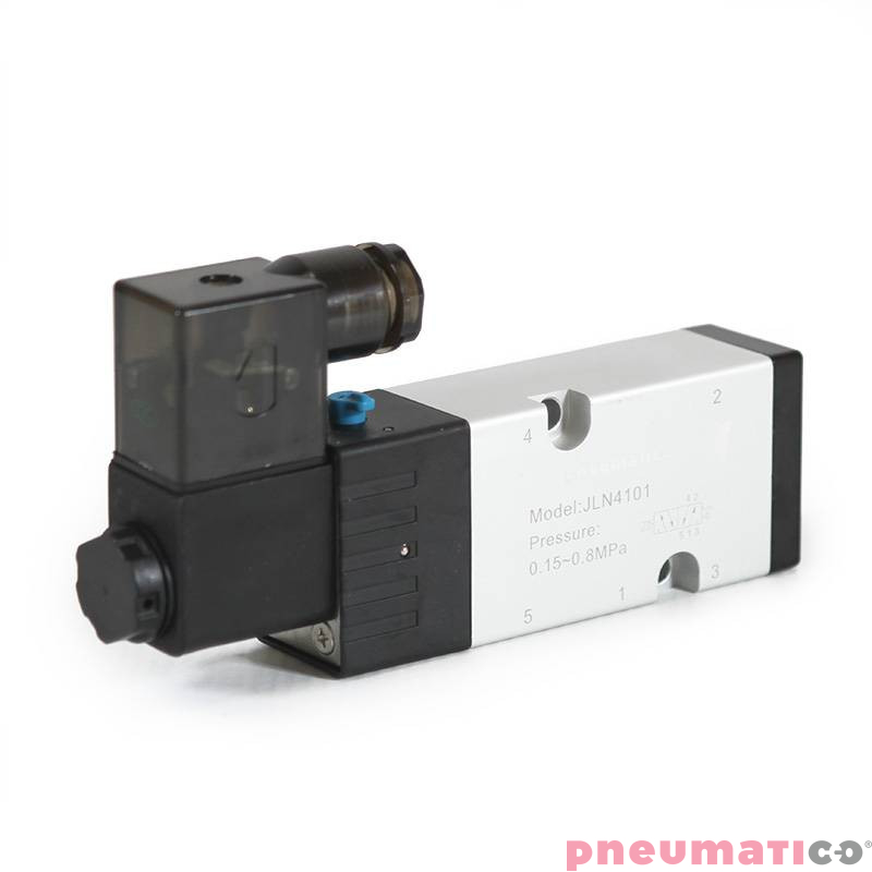 Elektrozaw&oacute;r PNEUMATICO 5/2 NAMUR G1/4" 24V DC JLN4101-24VDC