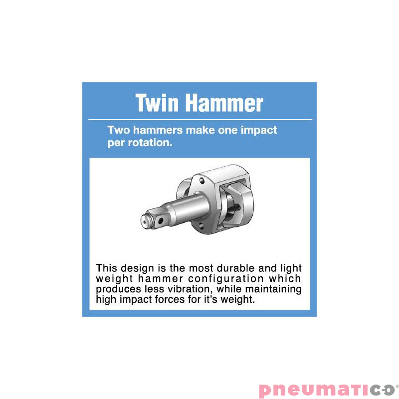 Klucz udarowy SHINANO SI-1610SR 1/2 550Nm