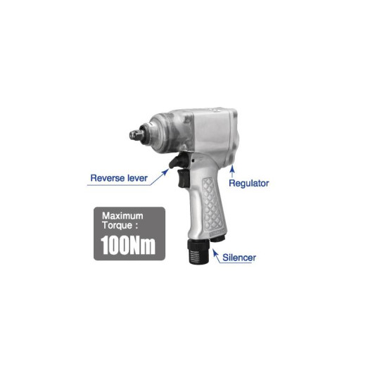 Klucz udarowy SHINANO SI-1365 3/8 90 Nm