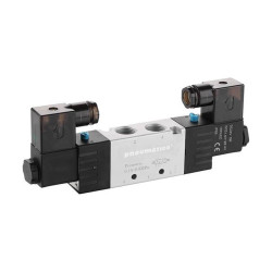 Elektrozawór PNEUMATICO 5/2 G1/8" 12V DC JLE2200-12VDC