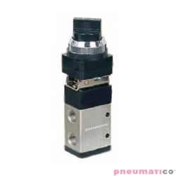 Zaw&oacute;r ręczny typu przełącznik 3/2 G1/4" PNEUMATICO JLW410SL