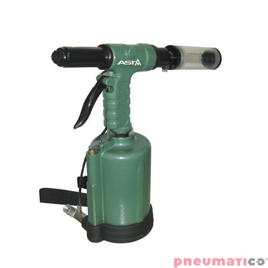 Nitownica do nitów zrywalnych ASTA A-1819VS-31 z pojemnikiem. Max. 64mm. Nitownica do nitów zrywalnych ASTA A-1819VS-31 z pojemnikiem. Max. 64mm.