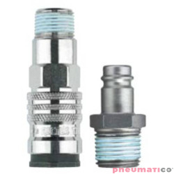 Szybkozłącze niskociśnieniowe męskie z gw.wew typ 21KA