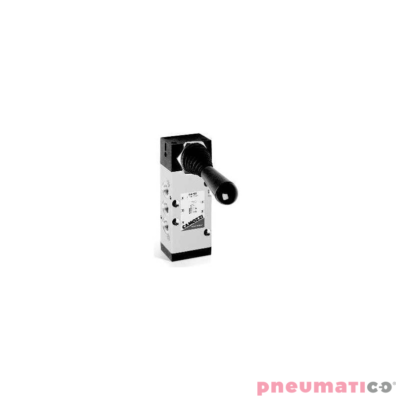 ZAWÓR 5/2 BISTABILNY GNIAZDA G1/4" RĘCZNY, DŹWIGNIA CAMOZZI 454-900 ZAWÓR 5/2 BISTABILNY GNIAZDA G1/4" RĘCZNY, DŹWIGNIA CAMOZZI 454-900