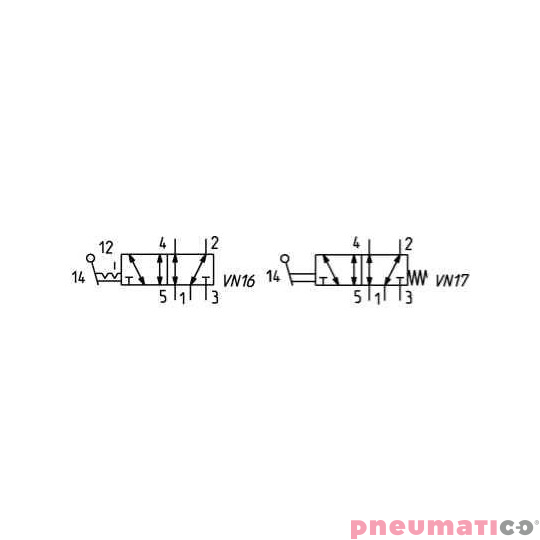 ZAWÓR 5/2 BISTABILNY GNIAZDA G1/4" RĘCZNY, DŹWIGNIA CAMOZZI 454-900 ZAWÓR 5/2 BISTABILNY GNIAZDA G1/4" RĘCZNY, DŹWIGNIA CAMOZZI 454-900