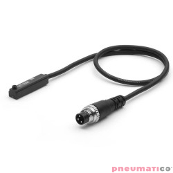 CZUJNIK KONTAKTRONOWY CST 3-ŻYŁOWY Z WTYCZKĄ M8 5-30 AC/DC PNP 0,3M CAMOZZI CST-262