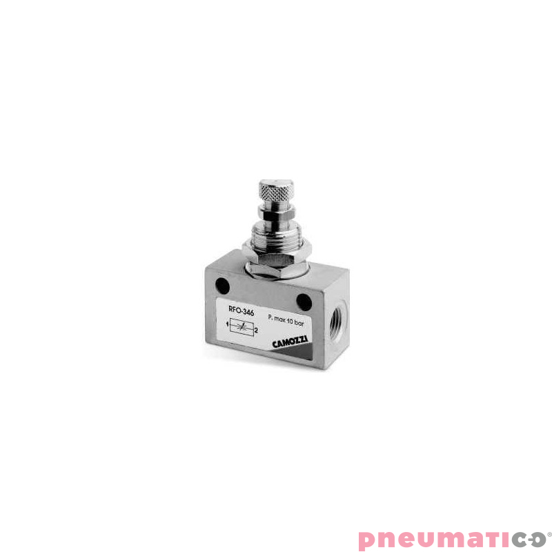 ZAWÓR DŁAWIĄCY GW 1/8" O2 POKRĘTŁO CAMOZZI RFO-382-18 ZAWÓR DŁAWIĄCY GW 1/8" O2 POKRĘTŁO CAMOZZI RFO-382-18