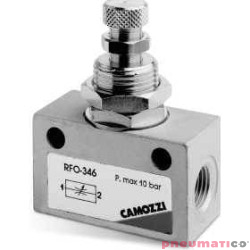 ZAW&Oacute;R DŁAWIĄCY GW 1/8" O2 POKRĘTŁO CAMOZZI RFO-382-18