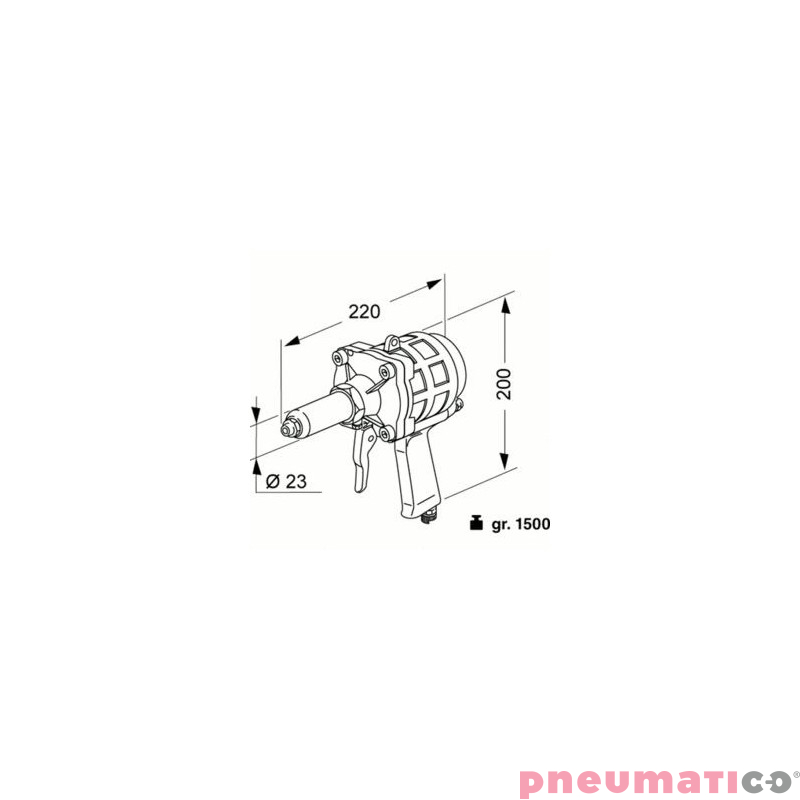 Nitownica do nitów zrywalnych FAR RAC 83.95 Nitownica do nitów zrywalnych FAR RAC 83.95