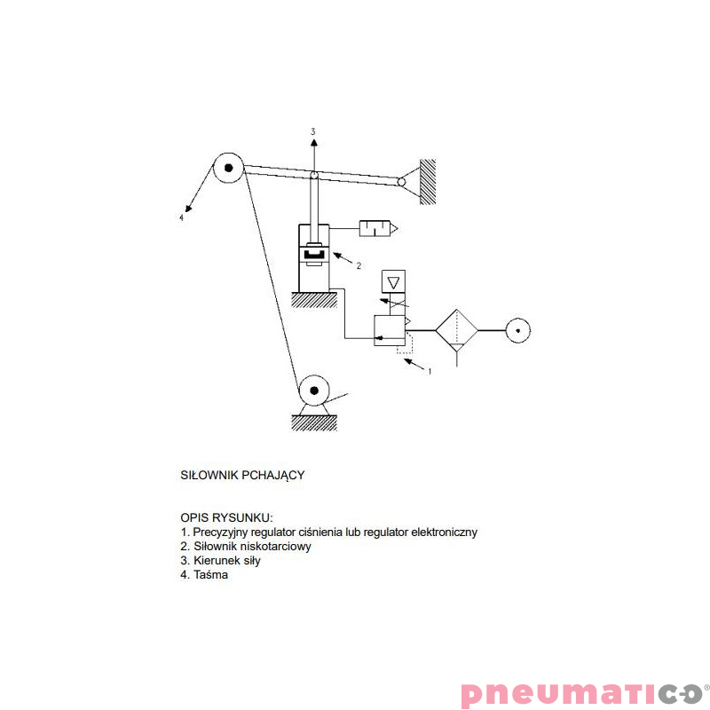 Siłownik ISO 15552 serii 60 O125 podwójnego działania CAMOZZI 60M2L125A0050 Siłownik ISO 15552 serii 60 O125 podwójnego działania CAMOZZI 60M2L125A0050