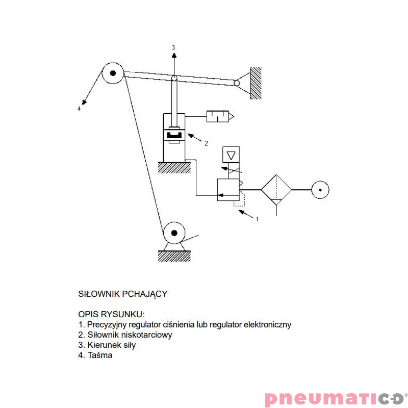 Siłownik ISO 15552 serii 61 O80 podwójnego działania CAMOZZI 61M2P080A0200 Siłownik ISO 15552 serii 61 O80 podwójnego działania CAMOZZI 61M2P080A0200