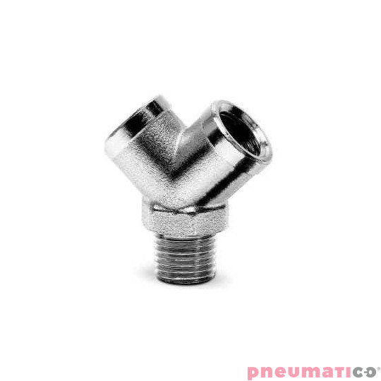 Trójnik typu Y serii 2040 R1/4" G1/4"-W-Z-W CAMOZZI 2040-14-14 Trójnik typu Y serii 2040 R1/4" G1/4"-W-Z-W CAMOZZI 2040-14-14