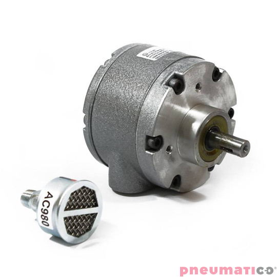 Silnik pneumatyczny GAST smarowany, TYP 4AM-NRV-22B