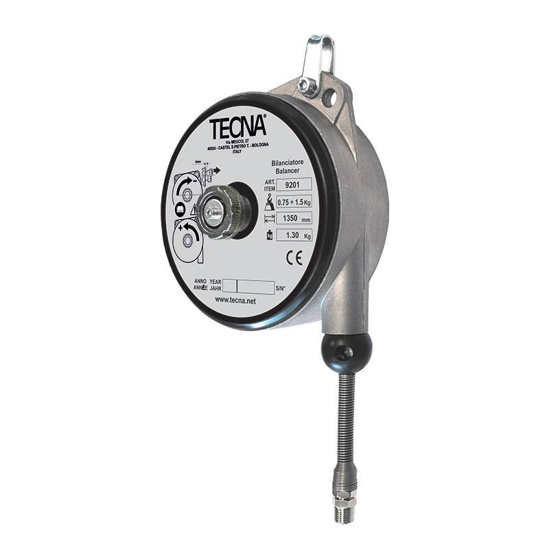 Balanser linkowy z przewodem powietrznym  9202 TECNA 12-25kg 1350mm