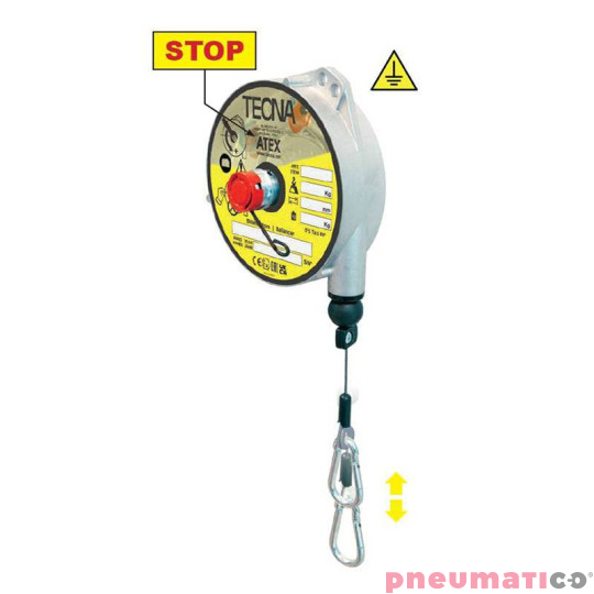 Balanser linkowy 9349AX TECNA 8-10 kg 2500mm