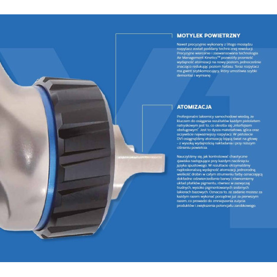 Pistolet lakierniczy DeVilbiss DV1 Base