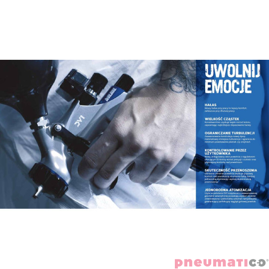 Pistolet lakierniczy DeVilbiss DV1 Base Pistolet lakierniczy DeVilbiss DV1 Base