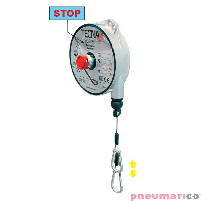 Balanser linkowy 9349NY TECNA 8-10kg 2500mm Balanser linkowy 9349NY TECNA 8-10kg 2500mm