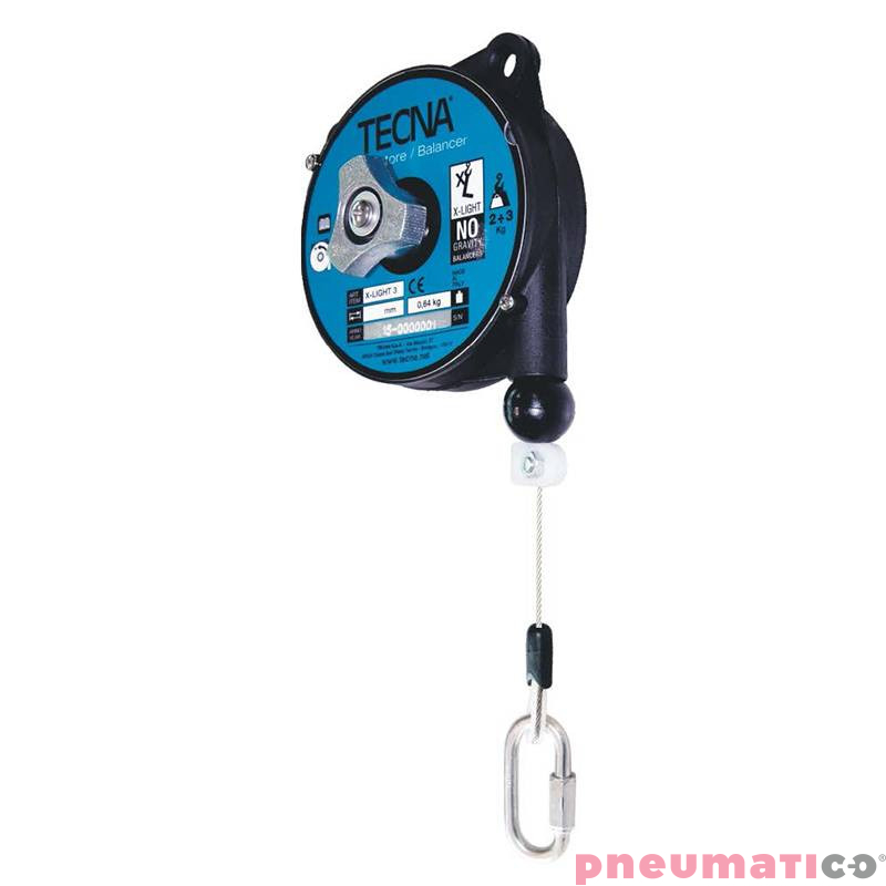 Balanser linkowy X-LIGHT.0,5 TECNA 0,2-0,5 kg 2500mm