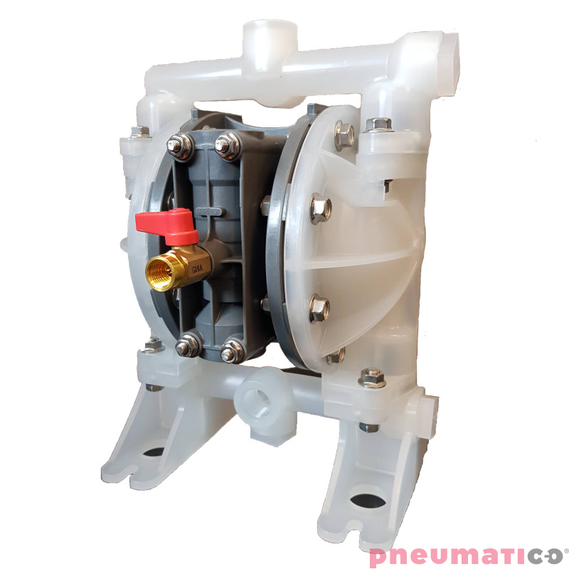 POMPA MEMBRANOWA SERIA G 1/2' PP POLIPROPYLEN/TPO SANTOPREN YAMADA G15PS00 POMPA MEMBRANOWA SERIA G 1/2' PP POLIPROPYLEN/TPO SANTOPREN YAMADA G15PS00