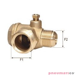 Zaw&oacute;r zwrotny 1 x 3/4
