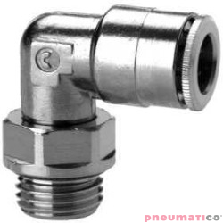 Złączka kątowa serii 6522 Z O-RING O6 G1/8"-Z CAMOZZI 6522-6-18