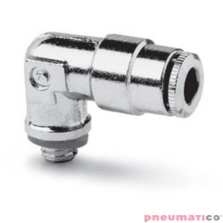 Złączka kątowa serii 6501 O4 M5 CAMOZZI 6501-4-M5