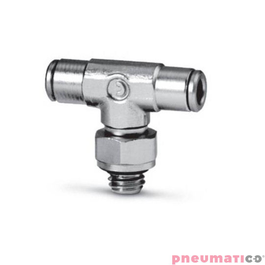 Tr&oacute;jnik typu T serii 6432 Micro O3 M3 CAMOZZI 6432-3-M3