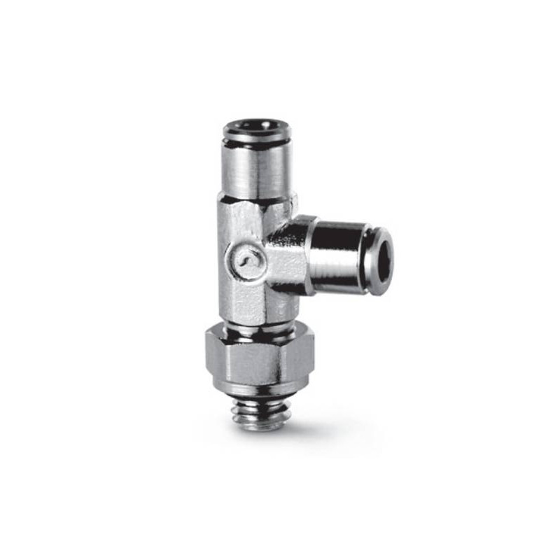 Tr&oacute;jnik boczny serii 6442 Micro O3 M3 CAMOZZI 6442-3-M3