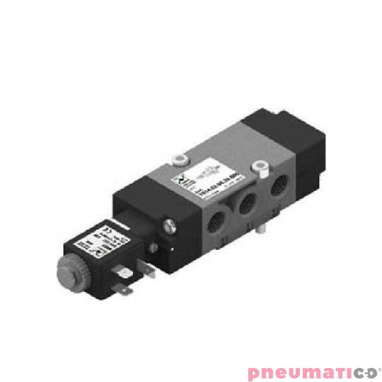 Elektrozaw&oacute;r monostabilny - sprężyna mechaniczna / sprężyna powietrzna 5/2 PNEUMAX T514.52.00.39.B58 220V