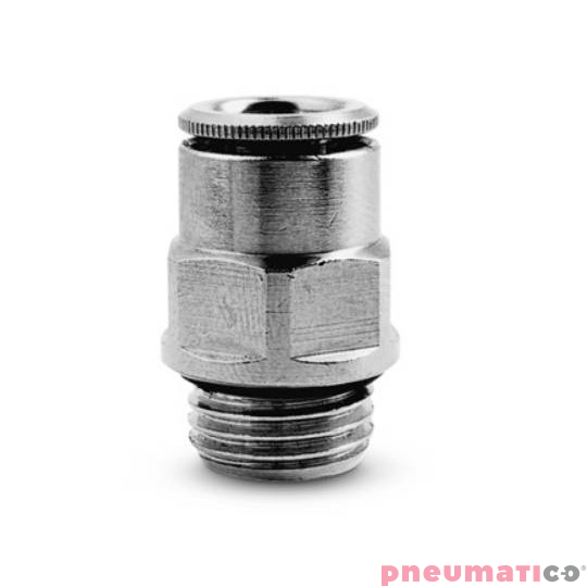 Złączka wtykowa prosta serii 6512 10 mm G3/8" CAMOZZI 6512-10-38 Złączka wtykowa prosta serii 6512 10 mm G3/8" CAMOZZI 6512-10-38